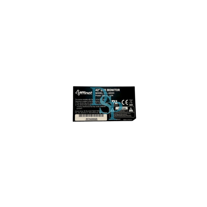 Everi Texan HDX 42 Effinet Main Monitor w Touchscreen 3