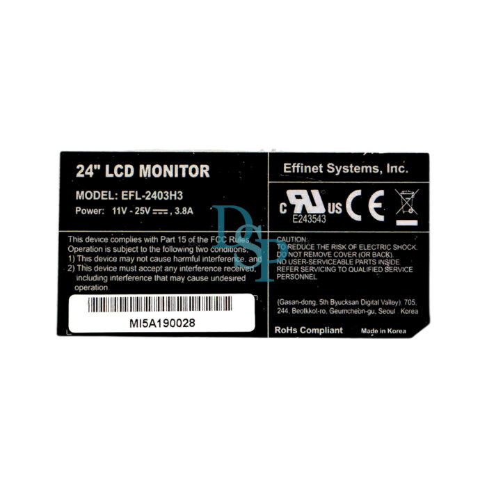 Ainsworth A620 24 Effinet Top Monitor 4